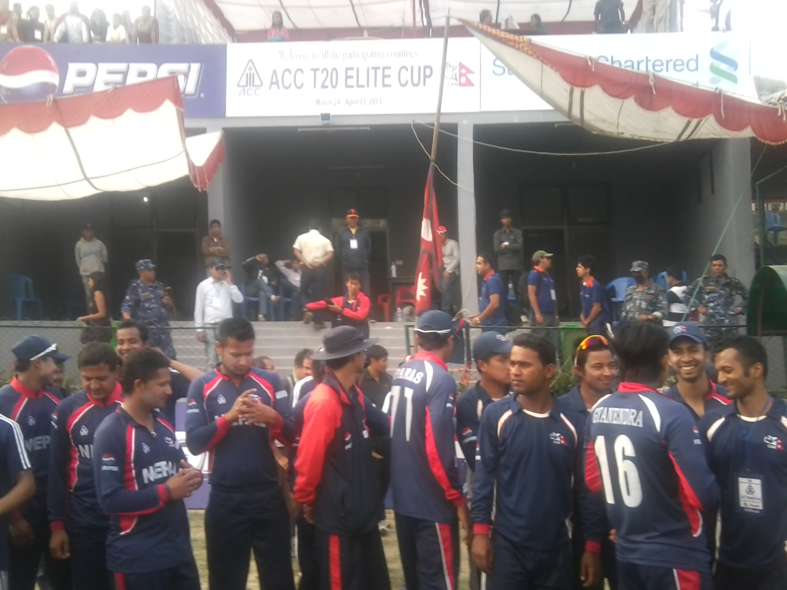 नेपाली क्रिकेट टोलीले विश्वकप छनोटमा यूएईविरुद्ध ऐतिहासिक जित हासिल गर्‍यो